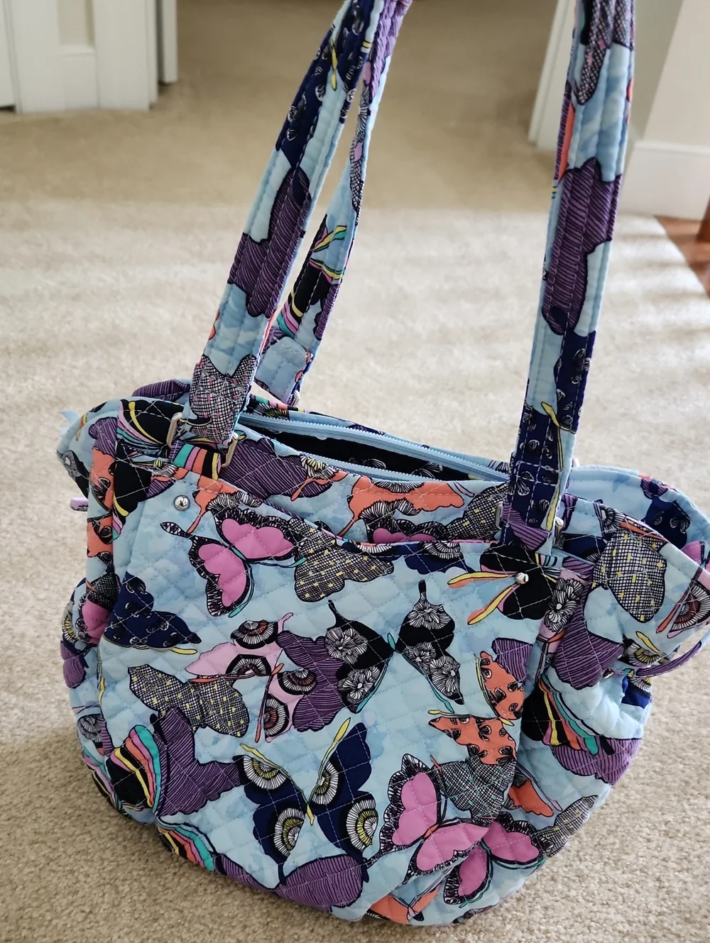 vera bradley glenna satchel bag